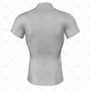 Wrap Buttoned Collar for Pro-fit Rugby Shirt Back View