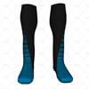 Long Sports Socks Design Front View