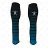 Long Sports Socks Design Rear View