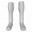 Long Socks With Cuff Front