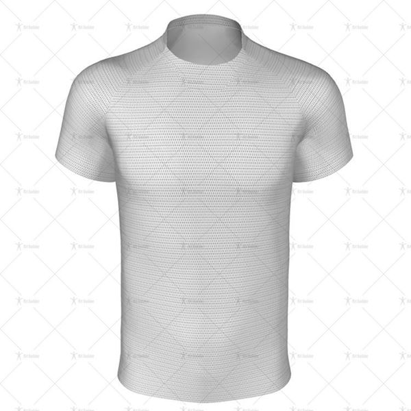 RAW Collar for Regular-fit Rugby Shirt Front View