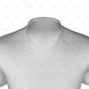 Round Collar for Regular-fit Rugby Shirt Close Up View