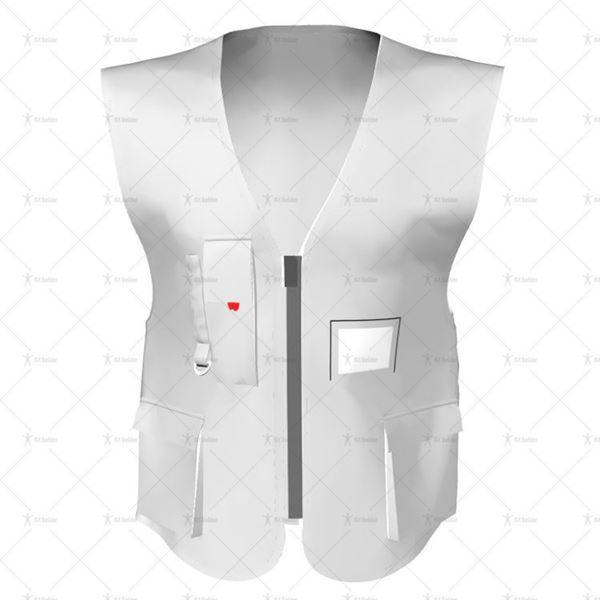 Hi-Vis Waist Coat Front View