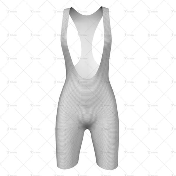 Womens Cycling Bib Shorts Front View