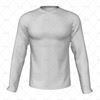 Mens Cycling Downhill Jersey  Round Collar Front View