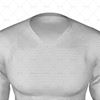 V-Neck Collar for Mens Cycling Downhill Jersey Close Up View