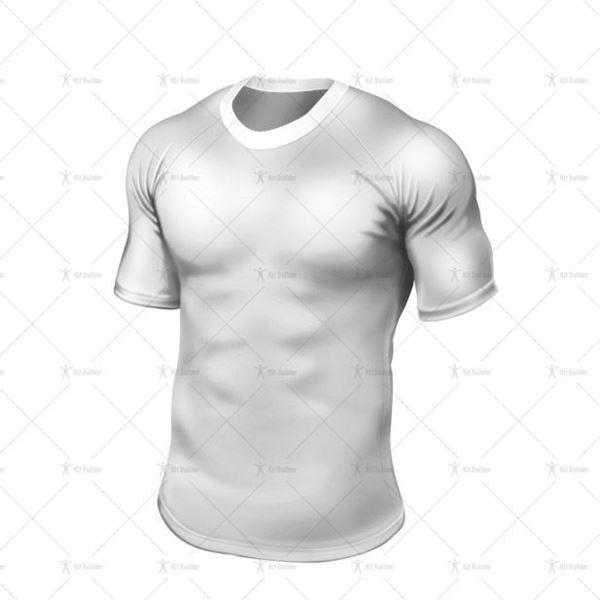 Bermuda Collar for Tight-Fit Rugby Shirt Front View