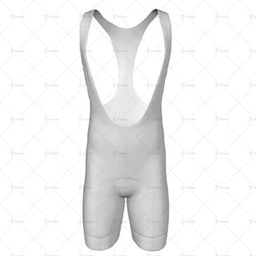 Mens Cycling Bib Shorts Front View