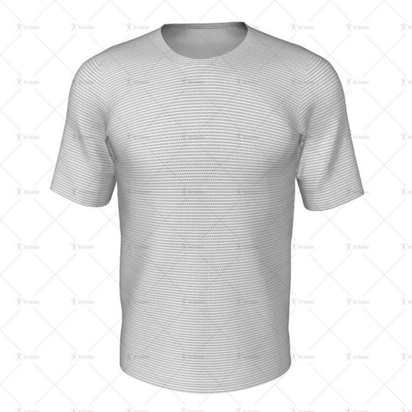 Mens Cycling Free Jersey Round Collar Front View