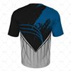 Mens Cycling Free Jersey Round Collar Back View Design