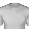 Round Collar for Mens Cycling Free Jersey Close Up View