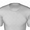 Round Collar for Mens Cycling Free Jersey Close Up View