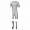 Mens Short Sleeve Full Football Kit Front View