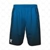 Mens Football Shorts Front View Design