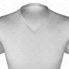 V-Neck Collar for Mens Pro-Fit Football Shirt Close Up View