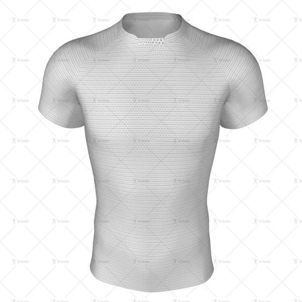 Insert Collar for Mens Pro-Fit Football Shirt Front View