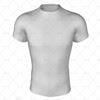 Round Collar for Mens Pro-Fit Football Shirt Front View