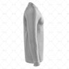 Round Collar for Mens LS Raglan Football Shirt Side View