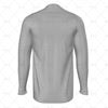 Tonga Collar for Mens LS Raglan Football Shirt Back View