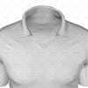 Classic Collar for Mens SS Raglan Football Shirt Close Up View