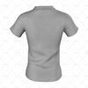 Traditional Collar for Womens SS Raglan Football Shirt Back View