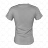 Half Collar for Womens SS Raglan Football Shirt Back View