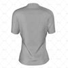 Round Collar for Womens SS Inline Football Shirt Back View