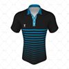 Mens Raglan Polo Shirt Buttoned Collar Front View Design