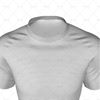 Round Collar for Mens Raglan Polo Shirt Close Up View