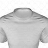 Round Collar for Mens Raglan Polo Shirt Close Up View