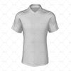 Classic Collar for Mens Raglan Polo Shirt Front View