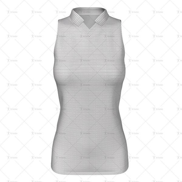 Classic Collar for Womens Netball Dress Front View