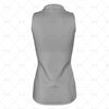 Classic Collar for Womens Netball Dress Back View