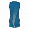 Womens Netball Bodysuit  V-Neck Collar Back View Design