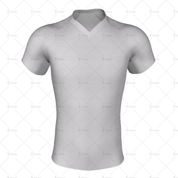 V-Neck Collar for Pro-fit Rugby Shirt Front View