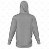 Mens Inline Hoodie Hood Up Back View