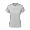 Womens Collar for Womens Raglan Polo Shirt Front View