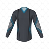 V-Neck Collar for Cricket Long Sleeve Slipover Front View Design