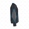 V-Neck Collar for Cricket Long Sleeve Slipover Side View Design