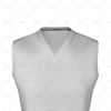 V-Neck Collar for Cricket Sleeveless Slipover Close up View