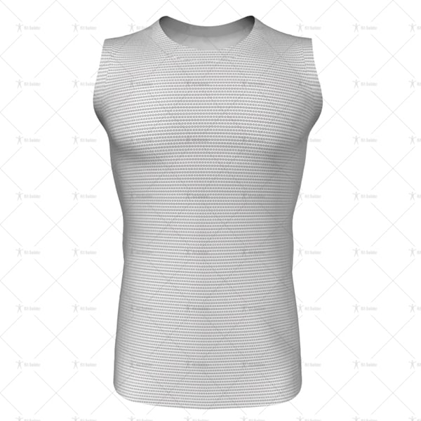 Round Collar for Mens AFL Jersey Front View