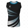 Round Collar for Mens AFL Jersey Front View Design