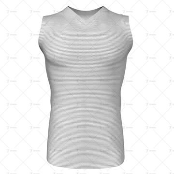 V-Neck Collar for Mens AFL Jersey Front View