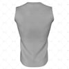 V-Neck Collar for Mens AFL Jersey Back View