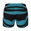 Mens AFL Shorts Back View Design