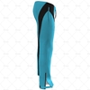 Childrens Quarter Length Zip Track Pant Side View Design