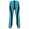 Childrens Quarter Length Zip Track Pant Back View Design