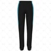 Mens 3 Quarter Length Zip Track Pants Back View Design