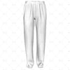 Mens 3 Quarter Length Zip Track Pants Elasticated Cuffs Front View