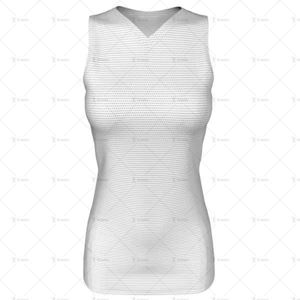 Womens Hockey Dress V-Neck Front View